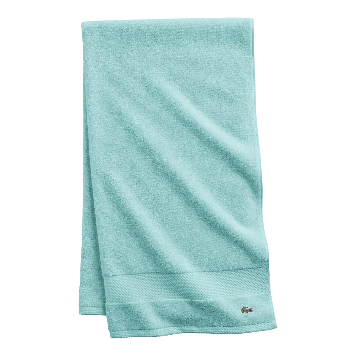 Lacoste Heritage 100% Supima Cotton Bath Towel 30" x 54", Navy