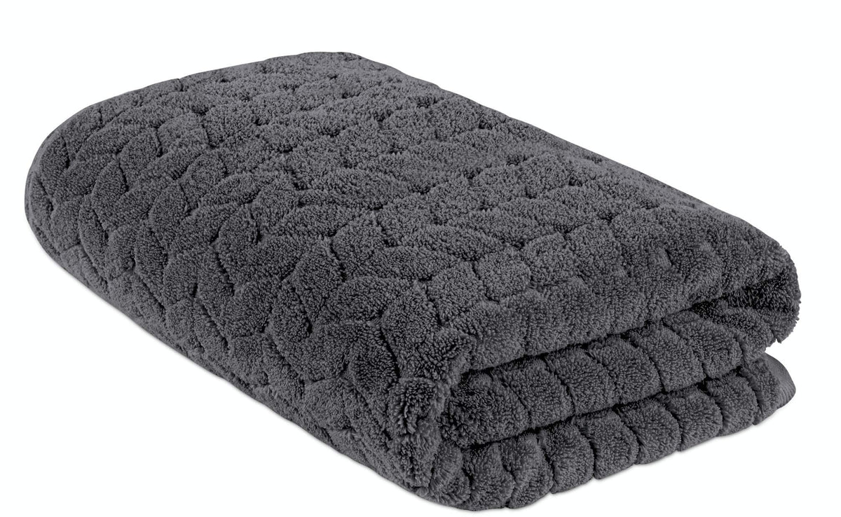 BAGNO MILANO Turkish Cotton Hand & Bath Towels - Plush, Ultra Absorbent Set (Cream, 2 pcs Bath Towel Set)
