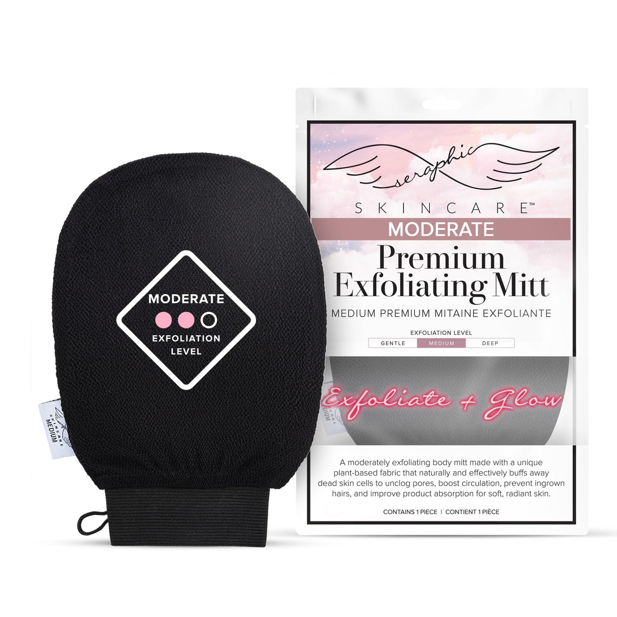 Deep Exfoliating Glove for Body 1pc - Exfoliating Body Scrubber for Shower
