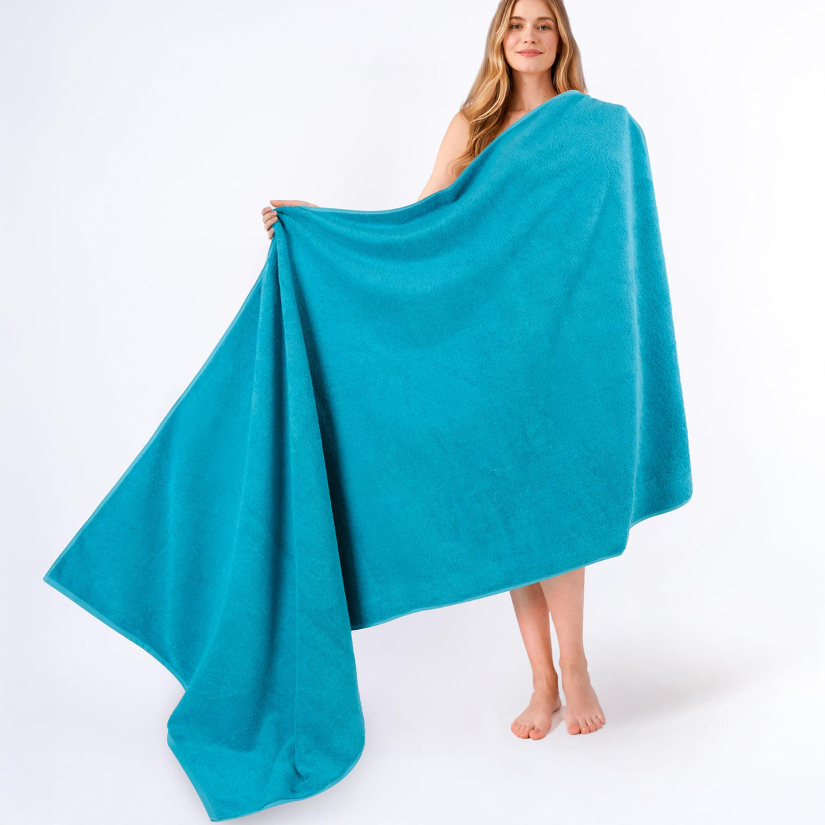 American Soft Linen 100% Cotton Luxury Turkish Towels, 4 PC Bath Towel Set