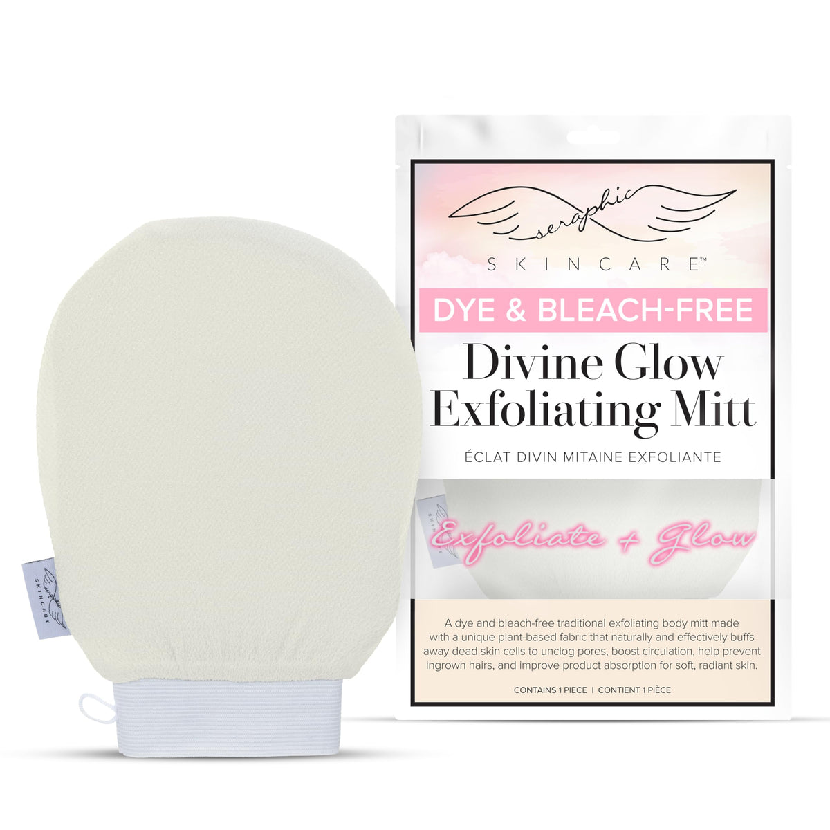 Original Premium Exfoliating Glove for Body 2pc - Body Scrubber Exfoliator