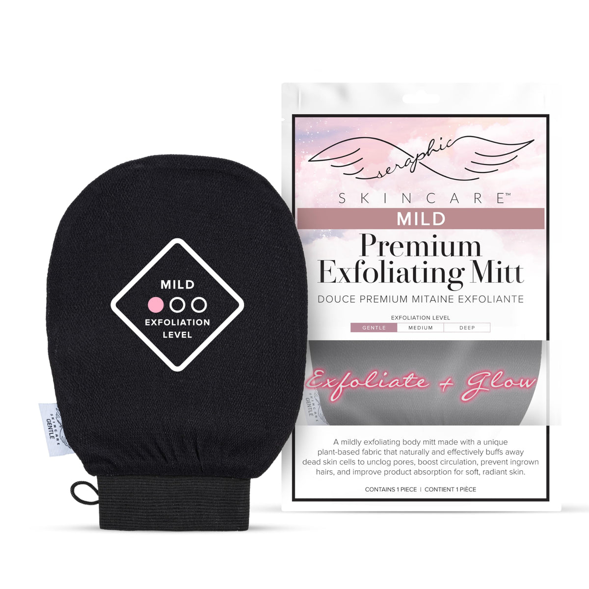 Deep Exfoliating Glove for Body 1pc - Exfoliating Body Scrubber for Shower