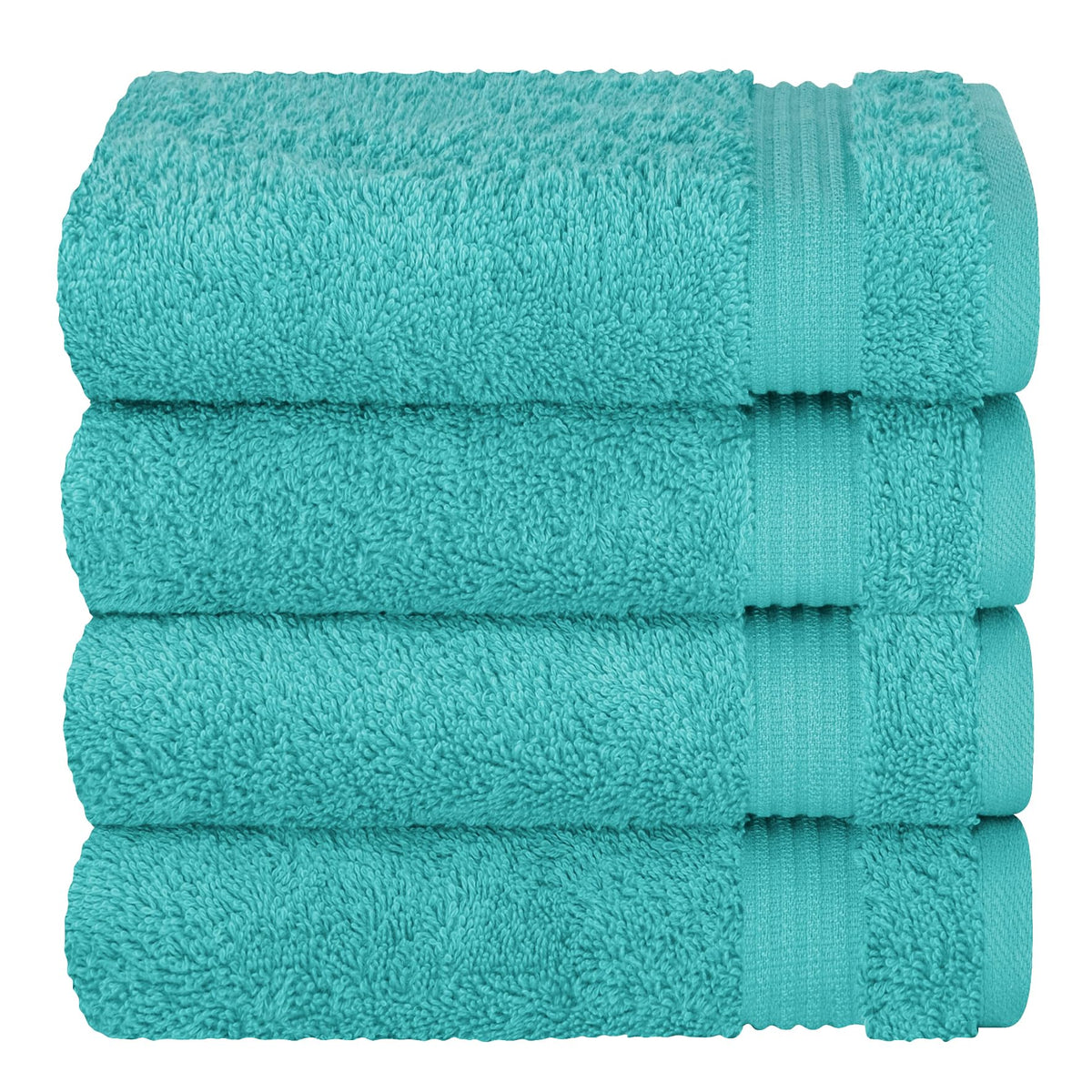 Cotton Paradise 100% Cotton Turkish Towel Set, Soft Absorbent Quick Dry, 6 Piece Towel Set, Beige