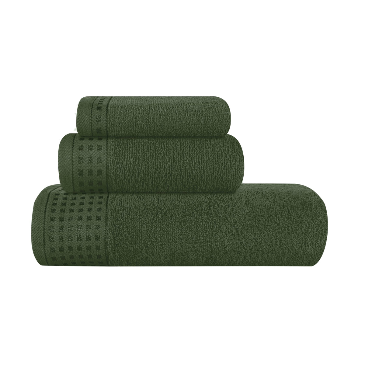 GLAMBURG 100% Cotton 2 Pack Oversized Bath Towel Set 28x55 Inches, Ultra Soft Highly Absorbant Compact Quickdry & Lightweight Large Bath Towels, Ideal for Gym Travel Camp Pool - Black