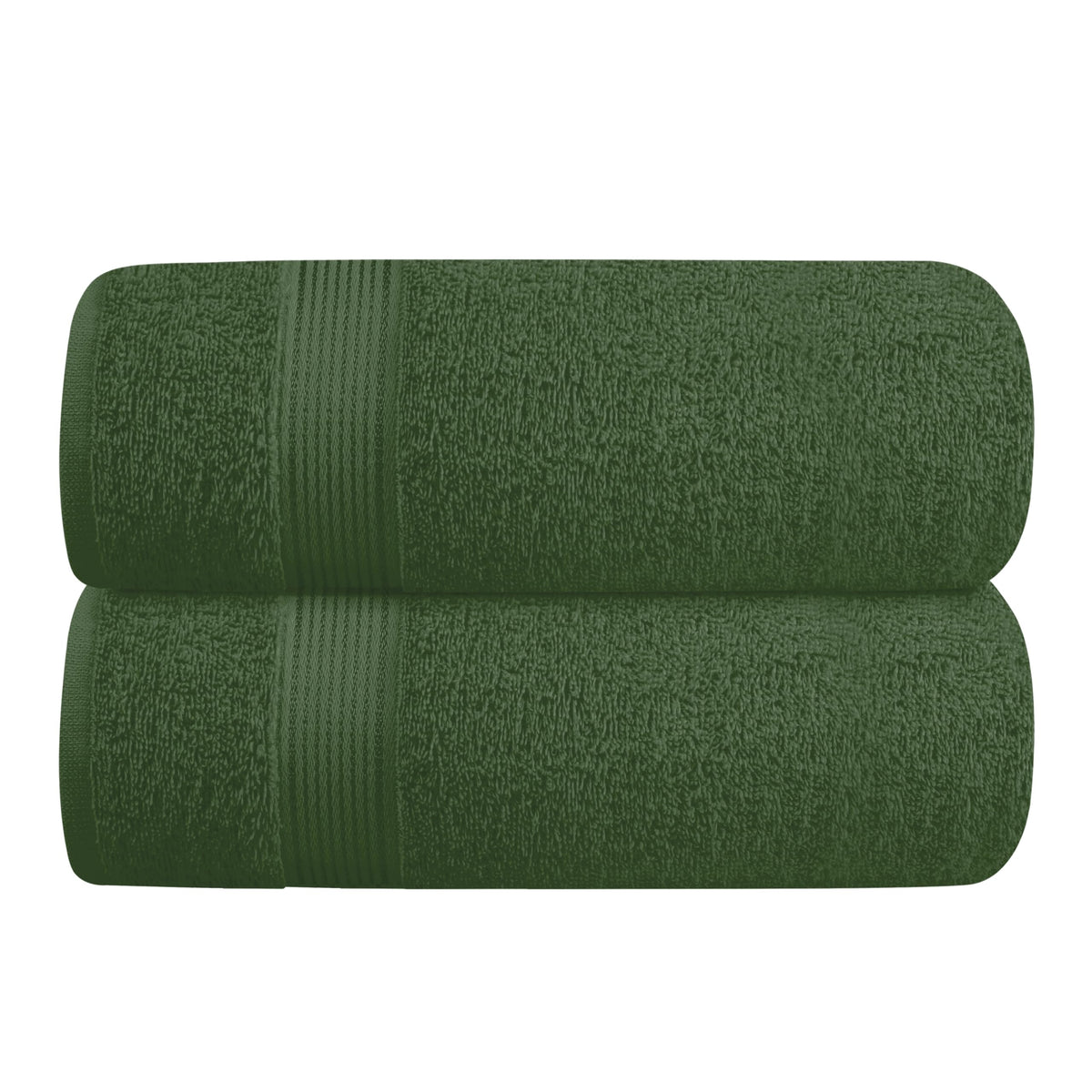 Belizzi Home Cotton 2 Pack Oversized Bath Towel Set 28x55 inches, Large Bath Towels, Ultra Absorbant Compact Quickdry & Lightweight Towel, Ideal for Gym Travel Camp Pool - Black