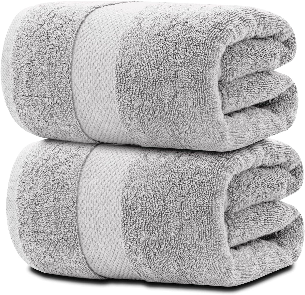 White Classic Luxury White Bath Sheets 2 Pack - Extra Large 35x70, 700 GSM