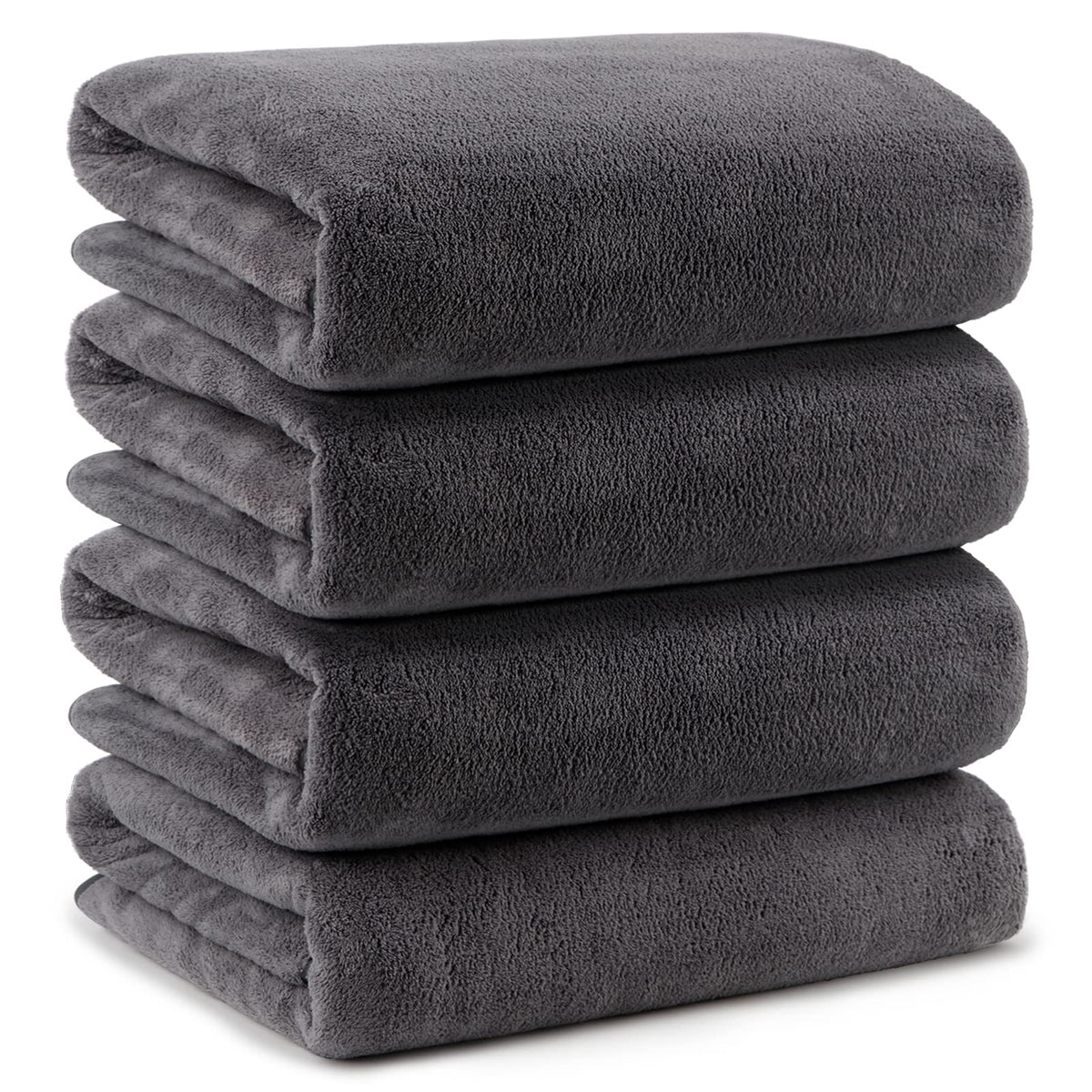 Orighty Bath Towels, Soft Feel Bath Towel, 2 Pack (27'' x 54'')