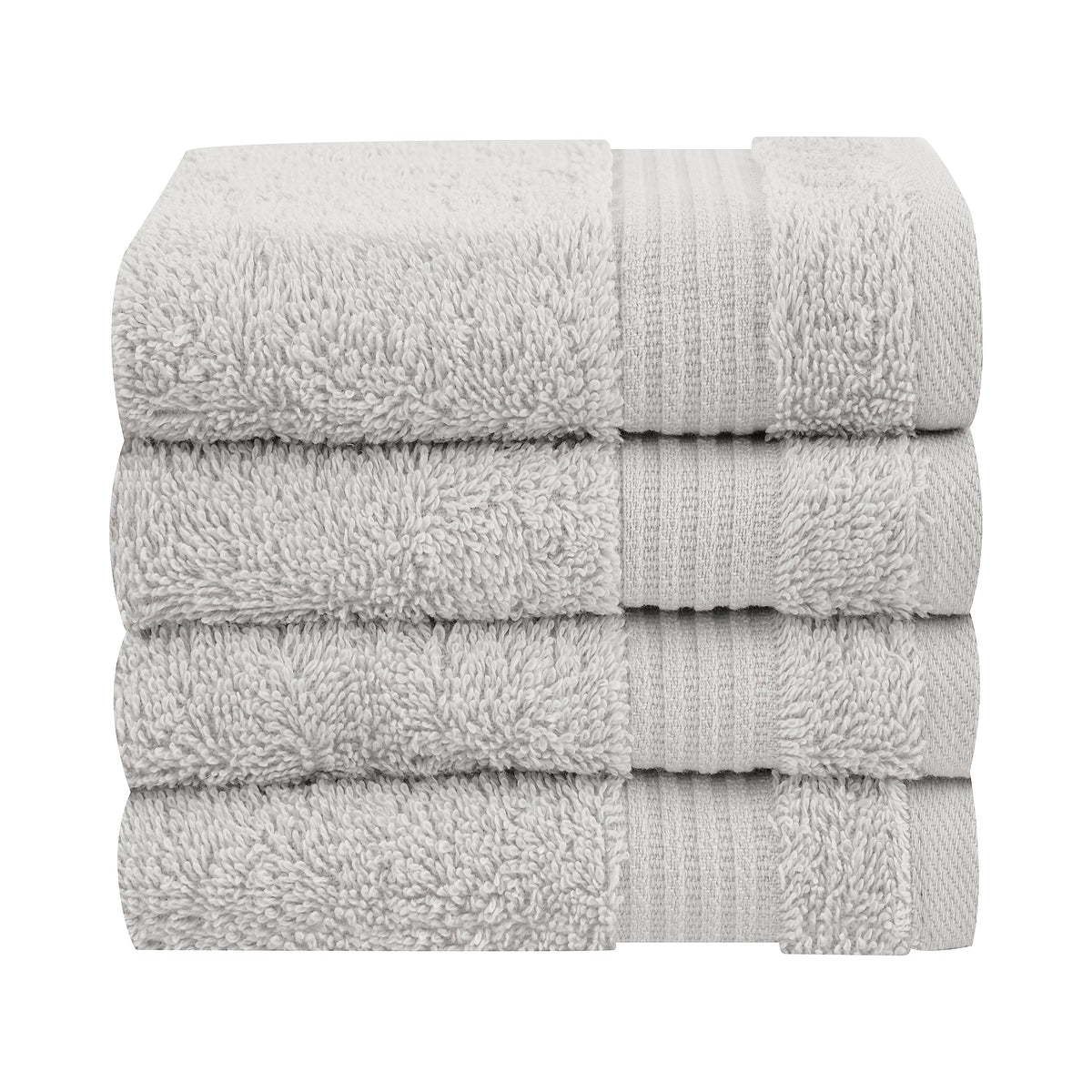 Cotton Paradise 100% Cotton Turkish Towel Set, Soft Absorbent Quick Dry, 6 Piece Towel Set, Beige