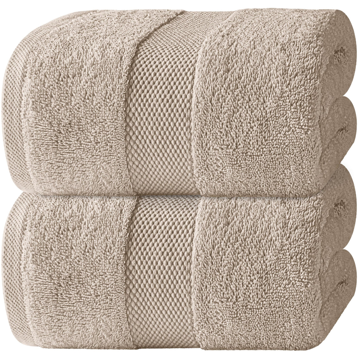 White Classic Luxury White Bath Sheets 2 Pack - Extra Large 35x70, 700 GSM