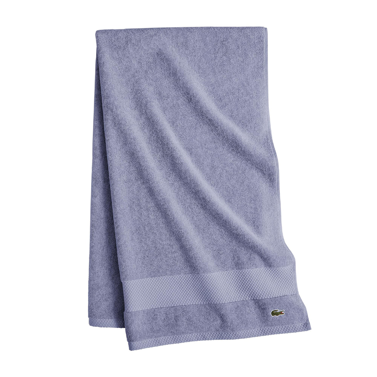 Lacoste Heritage 100% Supima Cotton Bath Towel 30" x 54", Aloe