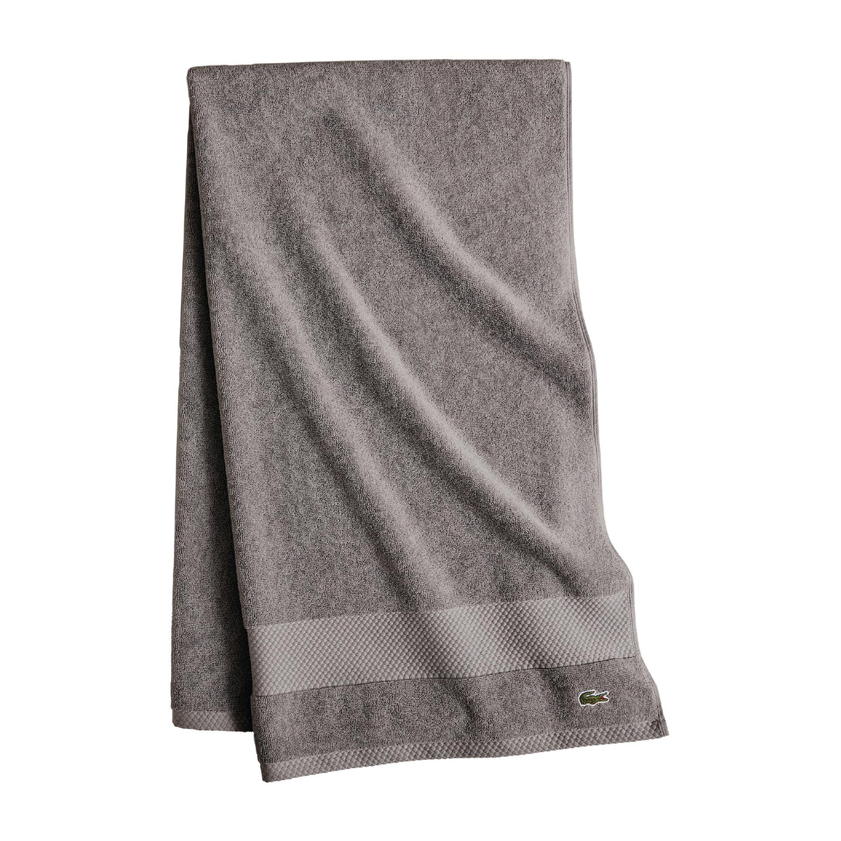 Lacoste Heritage 100% Supima Cotton Bath Towel 30" x 54", Navy
