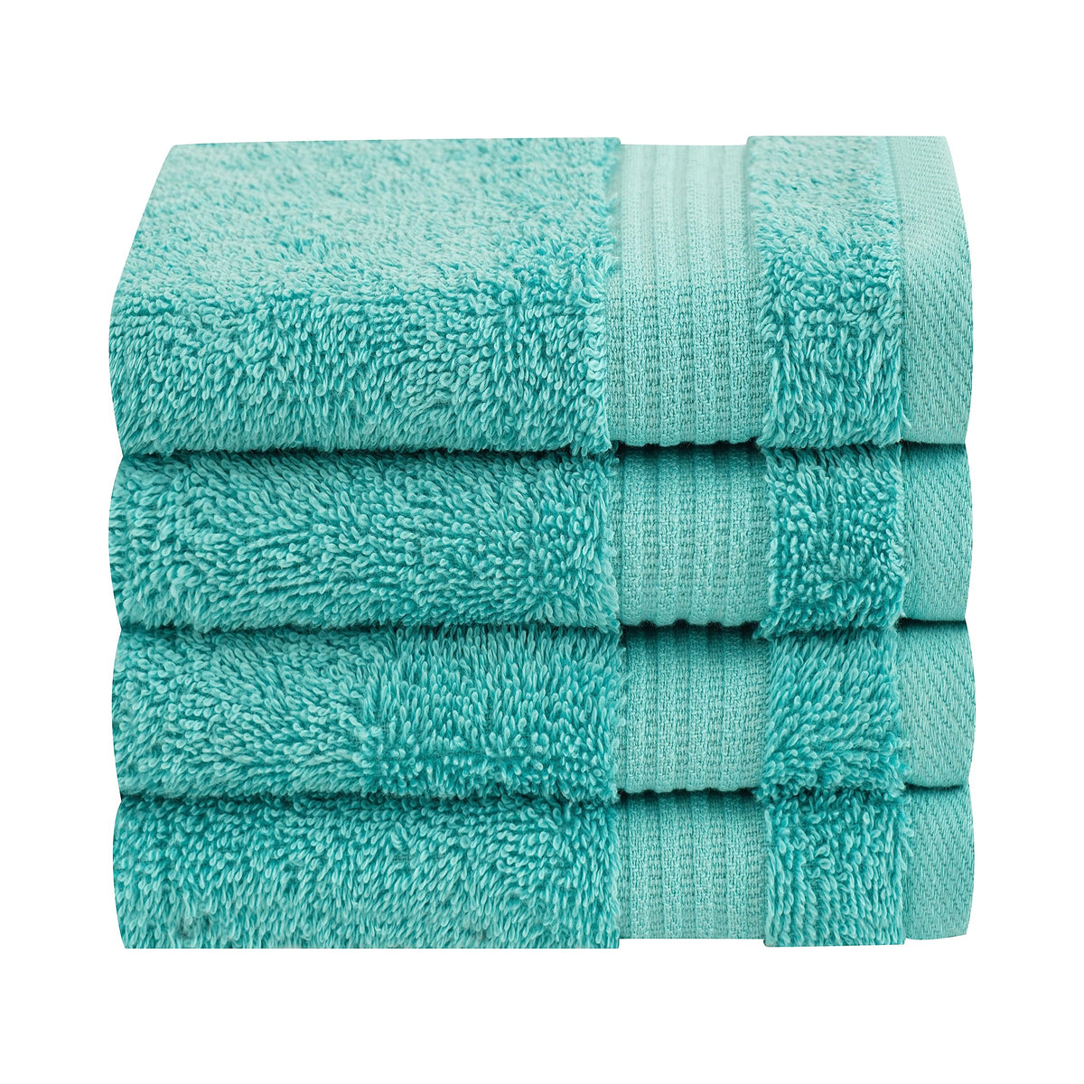 Cotton Paradise 100% Cotton Turkish Towel Set, Soft Absorbent Quick Dry, 6 Piece Towel Set, Beige