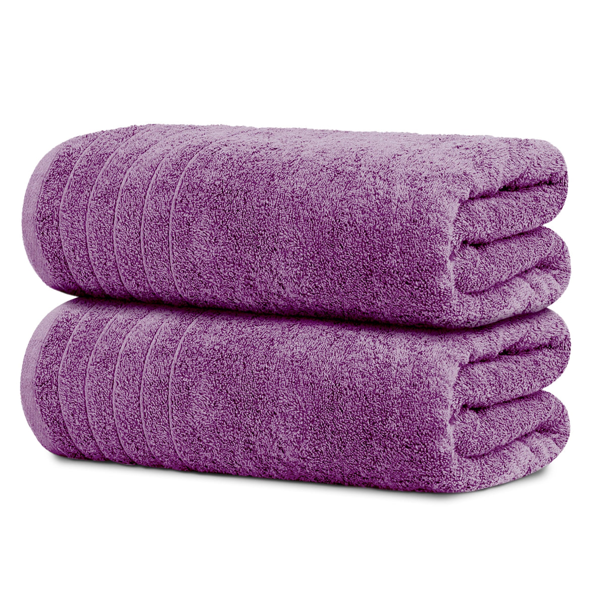 Tens Towels 2 Piece Extra Large Bath Sheets 35 x 70 Inches, Beige