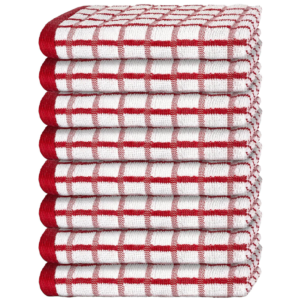 White Bath Towel Set of 6 - 100% Cotton Highly Absorbent Towels for Bathroom, 2 Luxury Bath Towels 650GSM, 2 Hand Towels, 2 Washcloths