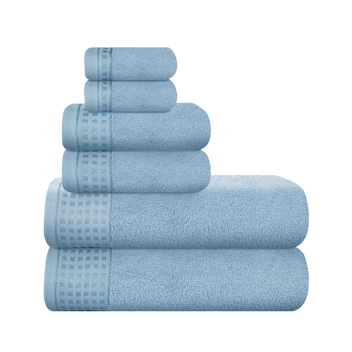 GLAMBURG 100% Cotton 2 Pack Oversized Bath Towel Set 28x55 Inches, Ultra Soft Highly Absorbant Compact Quickdry & Lightweight Large Bath Towels, Ideal for Gym Travel Camp Pool - Black