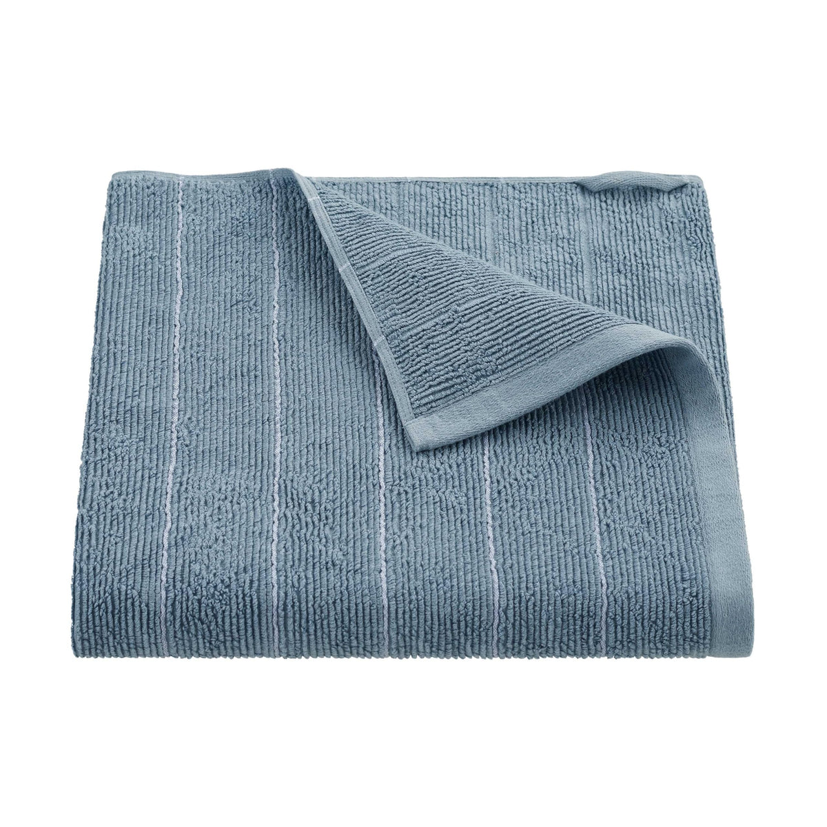 Martex Restore Sculpted Stripe Bath Towel – Soft, Absorbent, Moisture-Wicking and Quick to Dry – Lightweight for Everyday Use – Comfortable Feel with Convenient Loop for Hanging – 30" x 56" – Tan