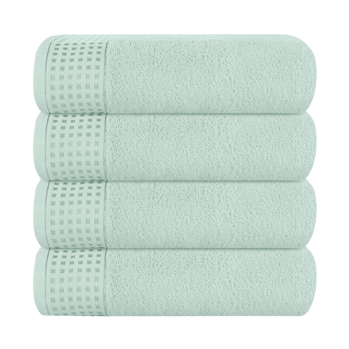 GLAMBURG 100% Cotton 2 Pack Oversized Bath Towel Set 28x55 Inches, Ultra Soft Highly Absorbant Compact Quickdry & Lightweight Large Bath Towels, Ideal for Gym Travel Camp Pool - Black