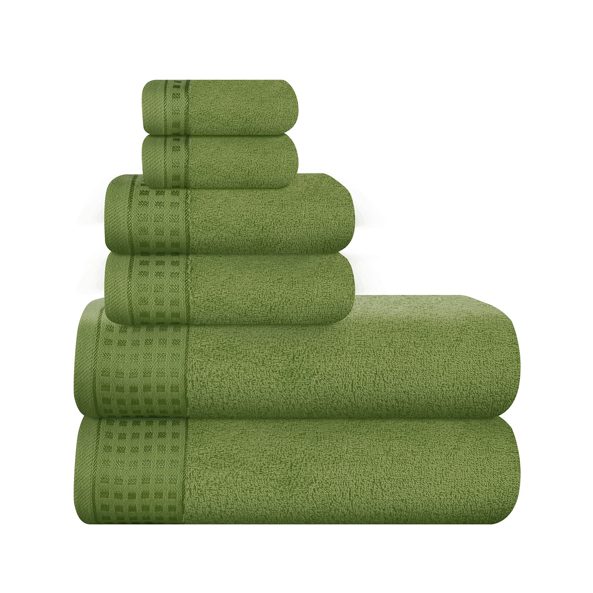 GLAMBURG 100% Cotton 2 Pack Oversized Bath Towel Set 28x55 Inches, Ultra Soft Highly Absorbant Compact Quickdry & Lightweight Large Bath Towels, Ideal for Gym Travel Camp Pool - Black
