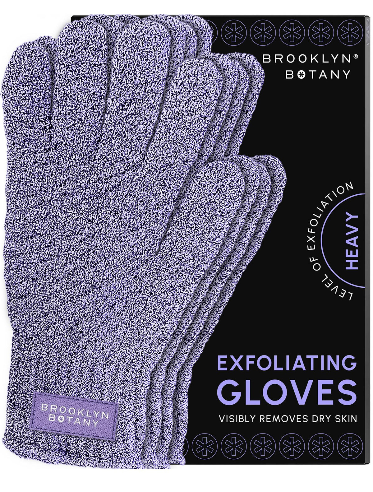 Brooklyn Botany Exfoliating Mitts - 2 Mitts