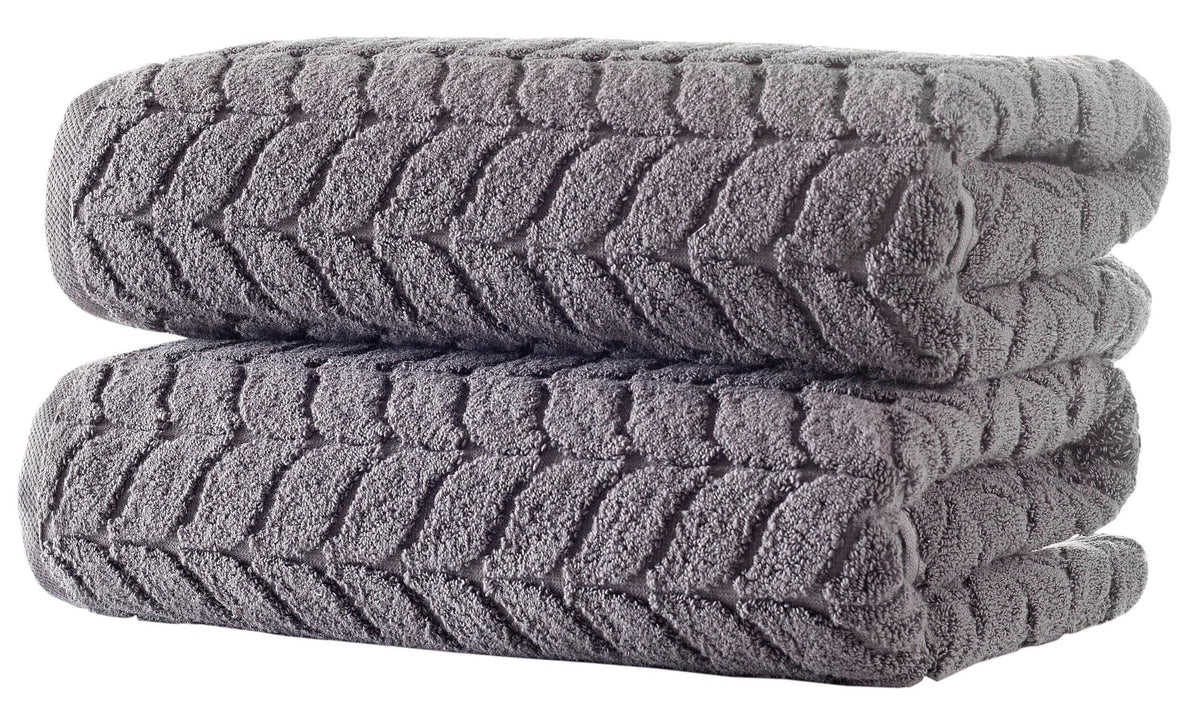 BAGNO MILANO Turkish Cotton Hand & Bath Towels - Plush, Ultra Absorbent Set (Cream, 2 pcs Bath Towel Set)