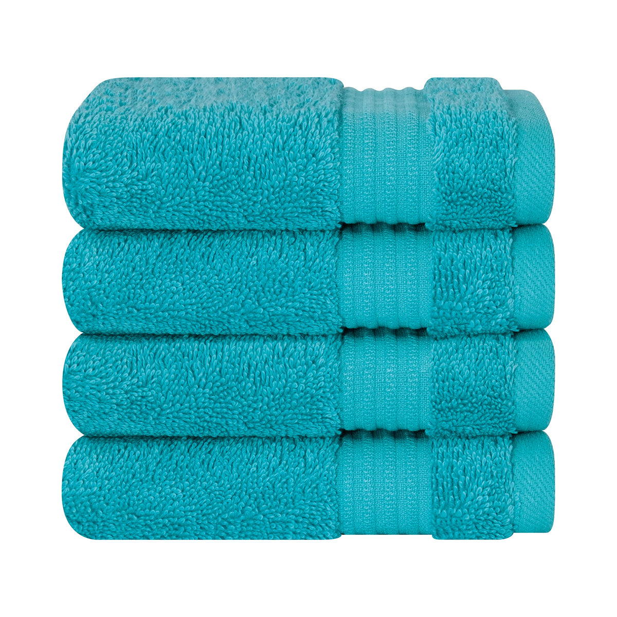 Cotton Paradise 100% Cotton Turkish Towel Set, Soft Absorbent Quick Dry, 6 Piece Towel Set, Beige