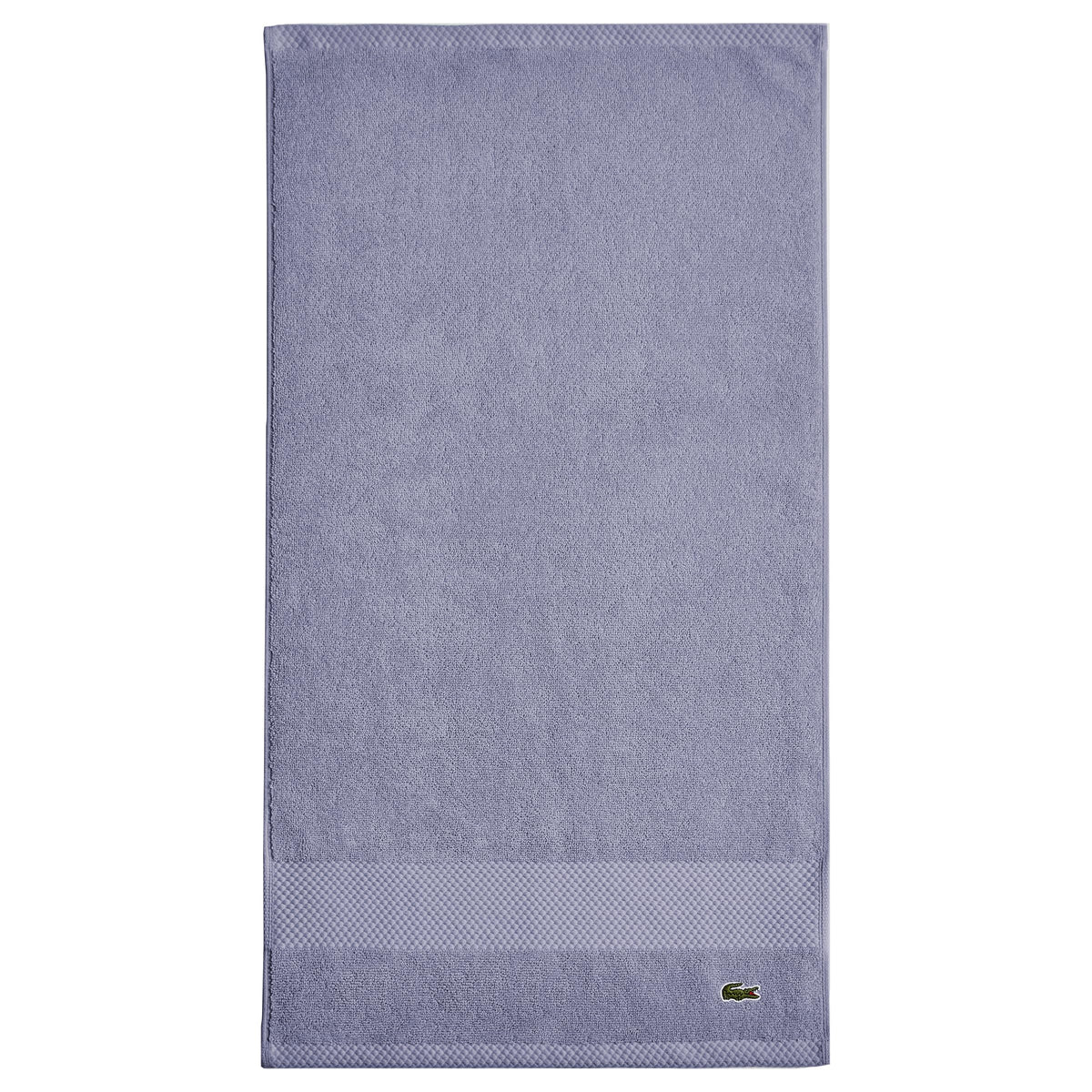 Lacoste Heritage 100% Supima Cotton Bath Towel 30" x 54", Micro Chip