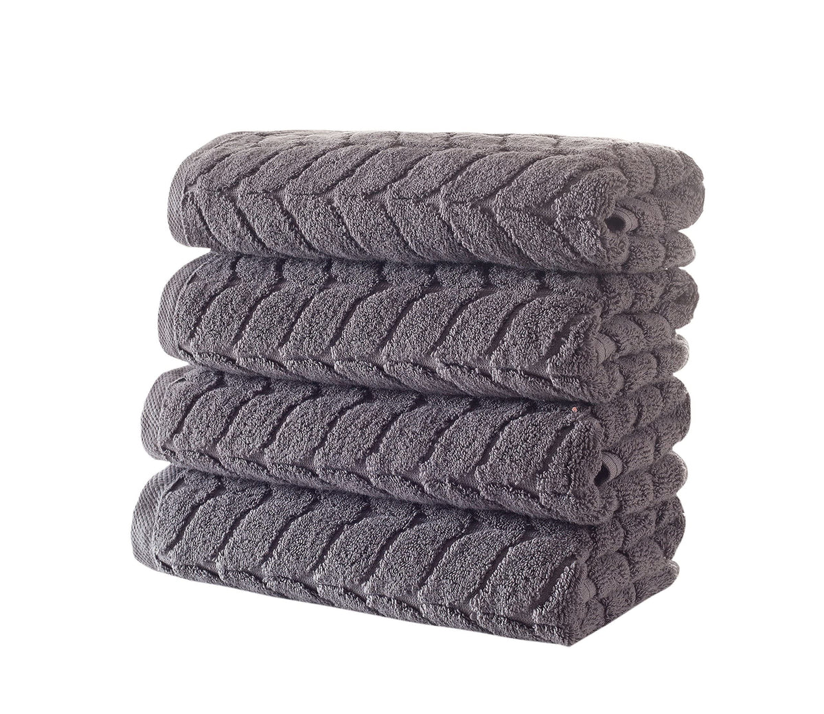 BAGNO MILANO Turkish Cotton Hand & Bath Towels - Plush, Ultra Absorbent Set (Cream, 2 pcs Bath Towel Set)