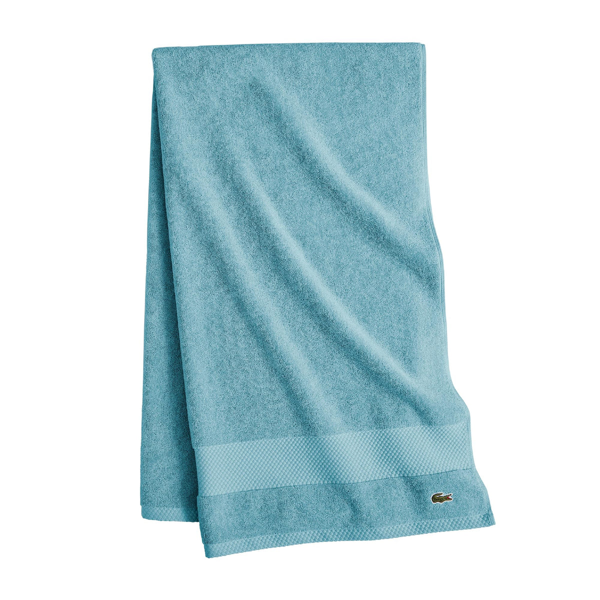 Lacoste Heritage 100% Supima Cotton Bath Towel 30" x 54", Sand