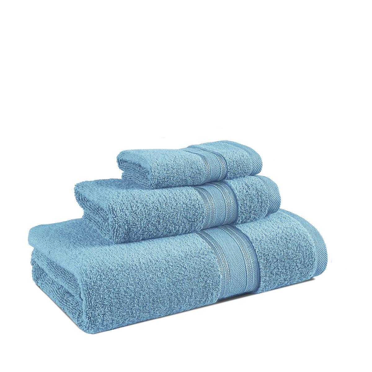 LANE LINEN Bath Towel Set 100% Cotton 18 Piece Soft Absorbent - Grey