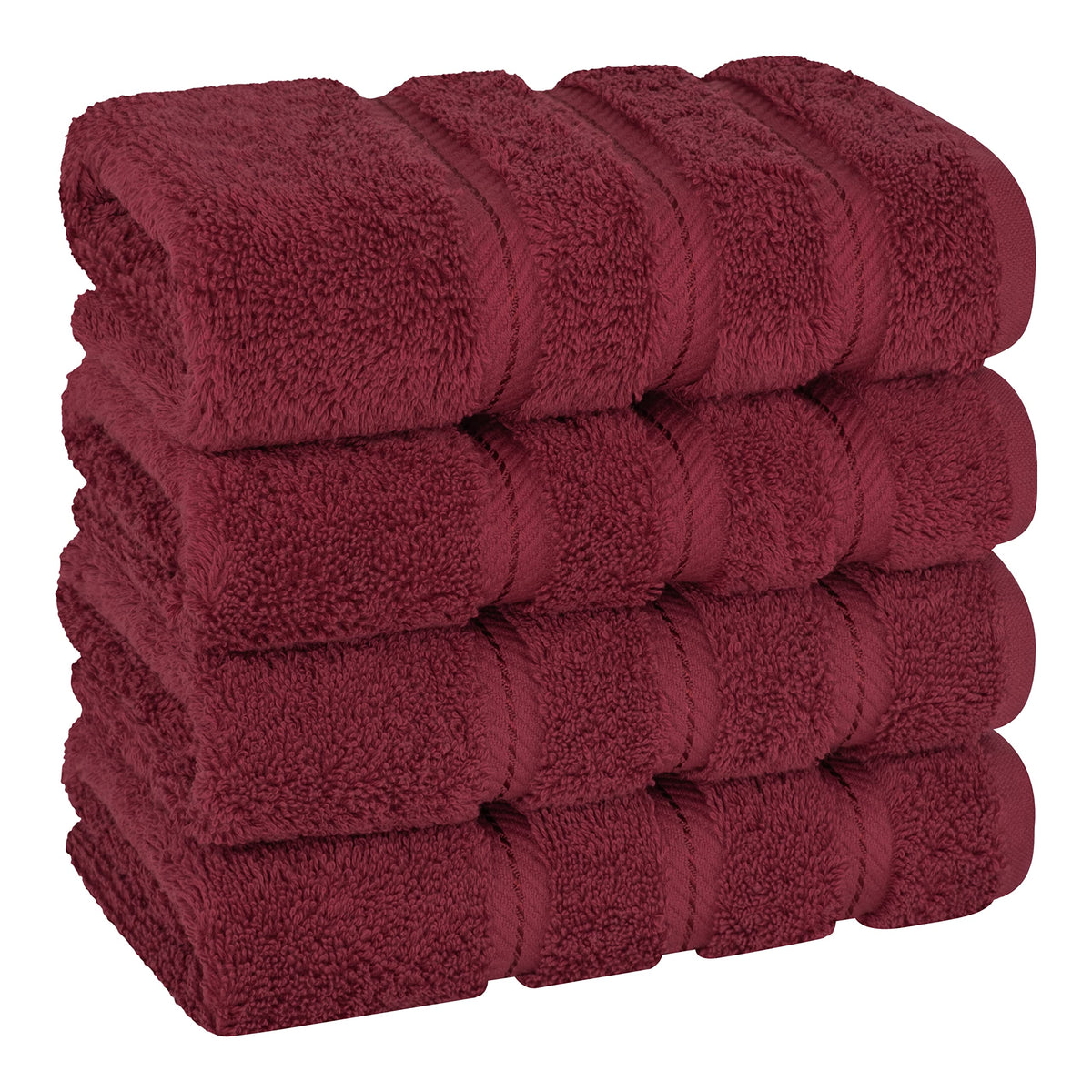 American Soft Linen 100% Cotton Luxury Turkish Towels, 4 PC Bath Towel Set