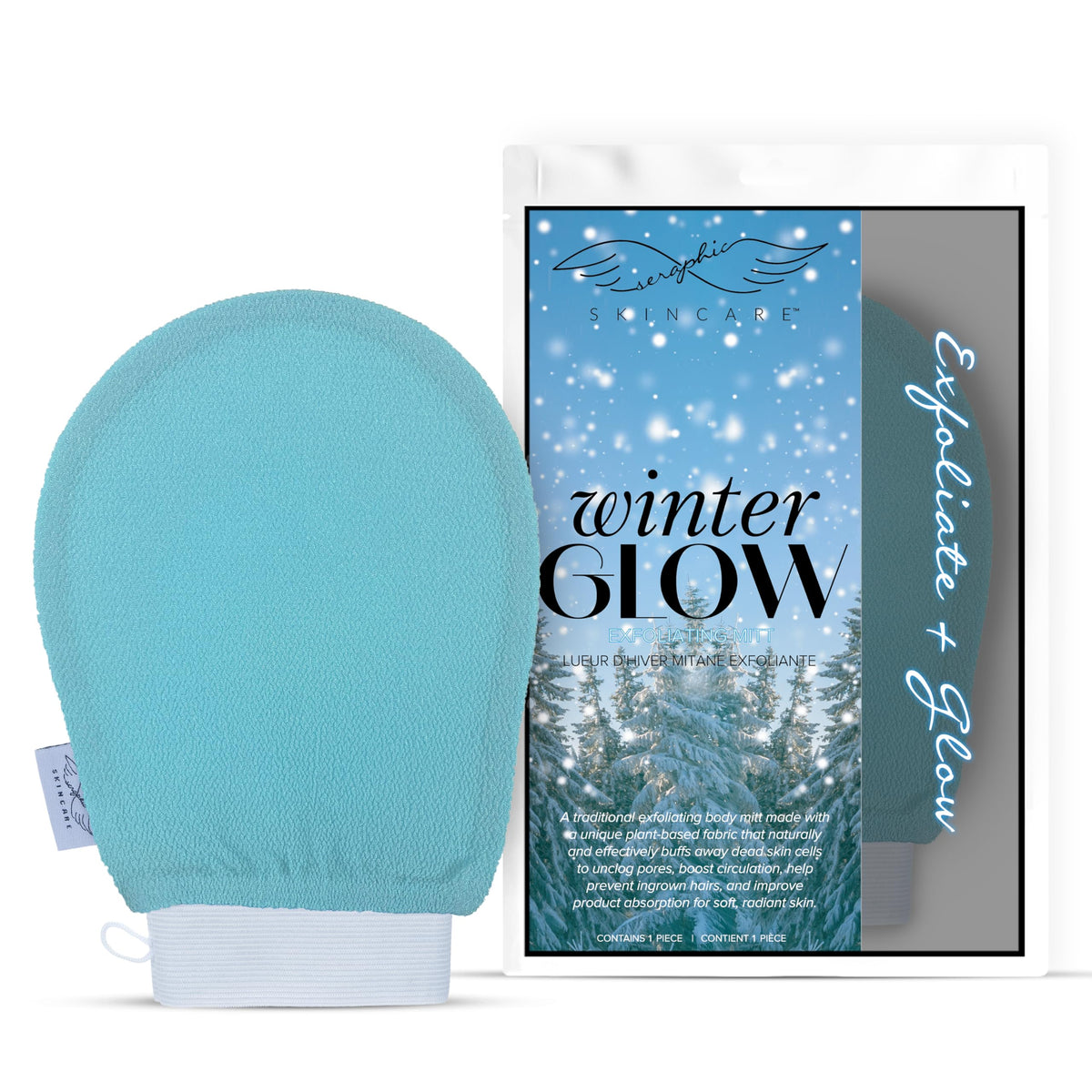Original Premium Exfoliating Glove for Body 2pc - Body Scrubber Exfoliator