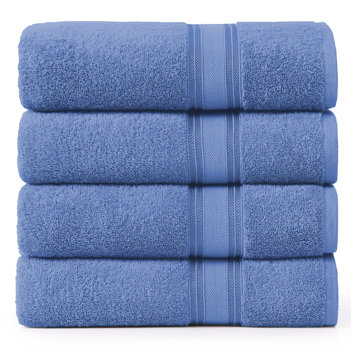 LANE LINEN Bath Towel Set 100% Cotton 18 Piece Soft Absorbent - Grey